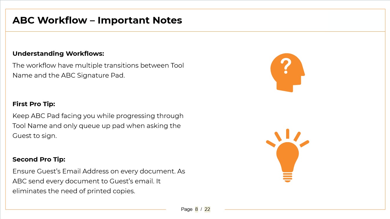 Feedback design flowchart